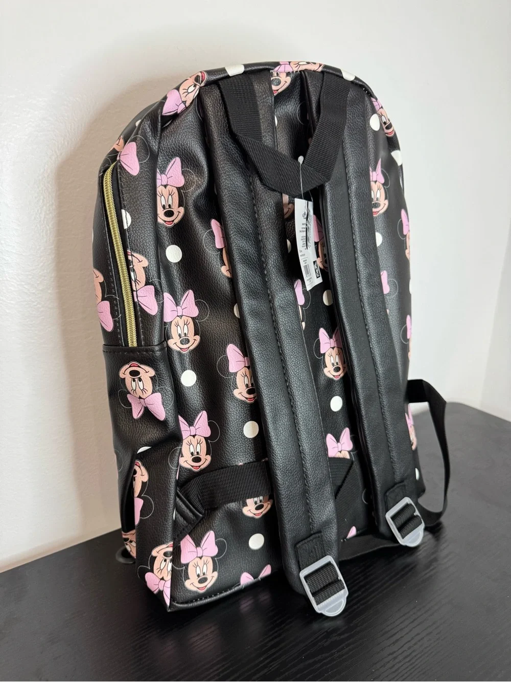 Disney Kids Minnie Mouse 16” Backpack - Black NWT